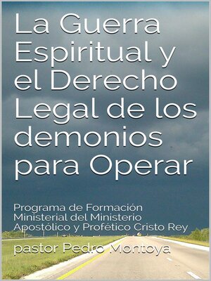 cover image of La Guerra Espiritual y el ‎Derecho Legal de los ‎demonios para Operar